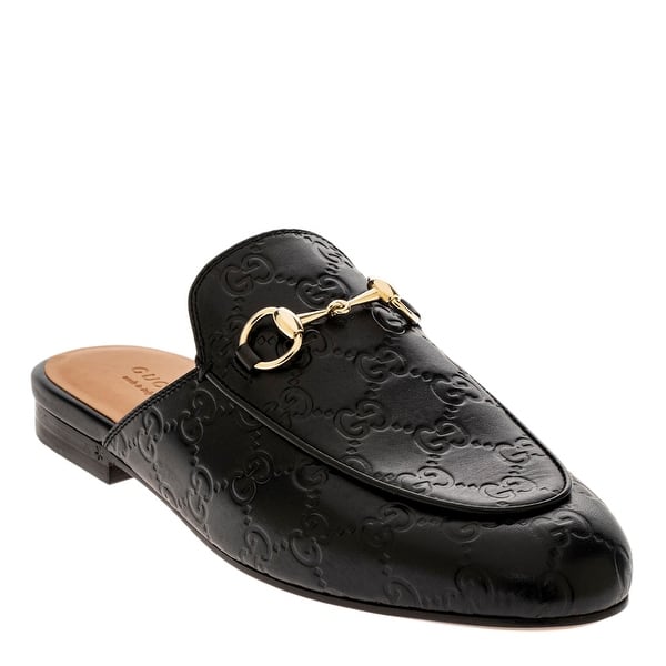 Gucci Princetown Slippers - Black - Bed Bath & Beyond - 42880424 display picture 1