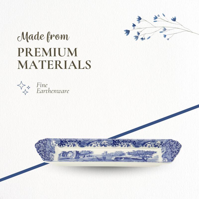 Spode Blue Italian Small Tray - 9 inch