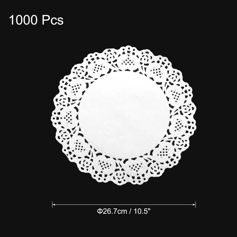 Lace Paper Doilies, Round Tableware Disposable Paper