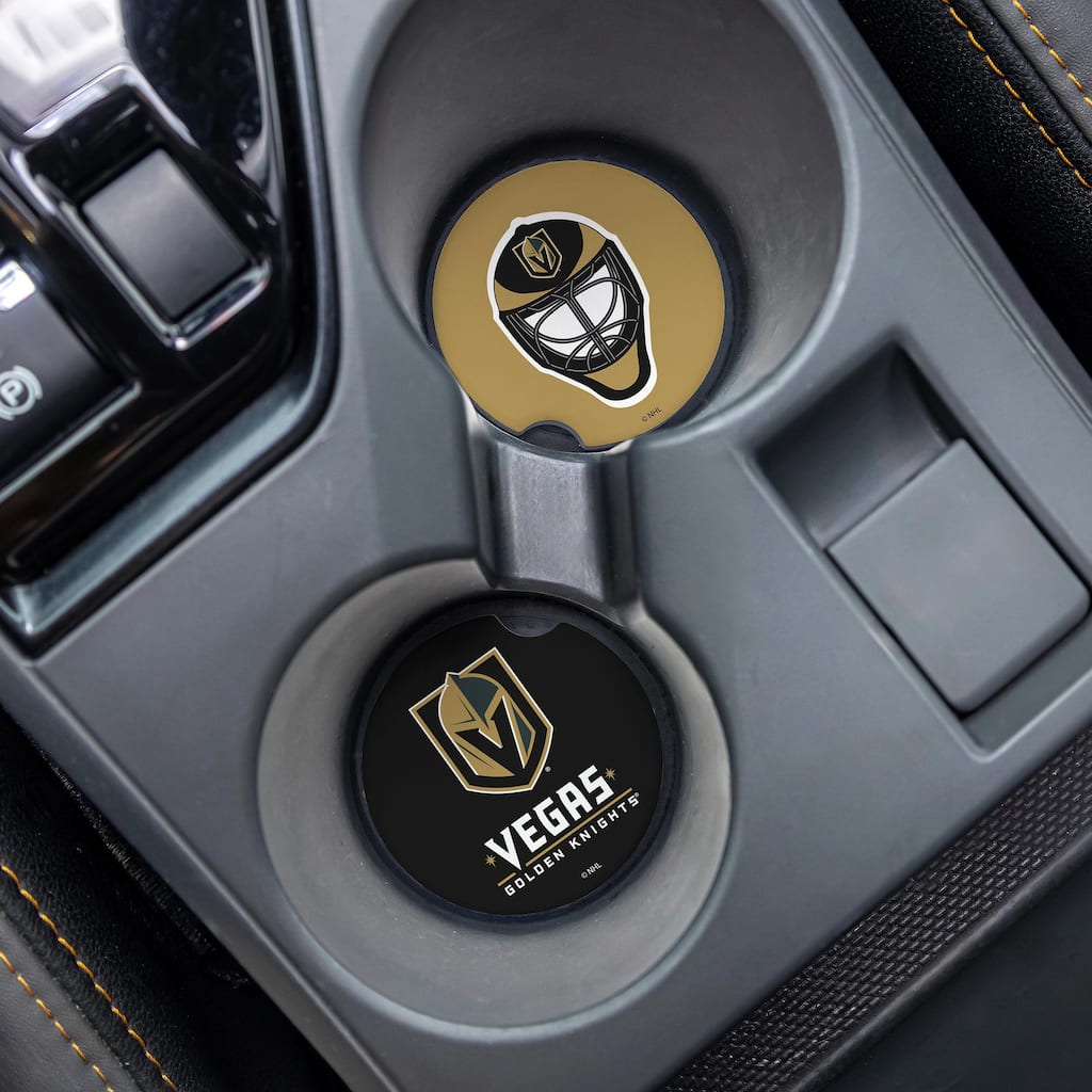 Vegas Golden Knights 4-Piece Ceramic Car Coaster Set