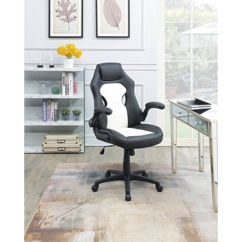 Poundex Upholstered Gaming Chair