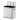 Dual Compartment Trash Can - 8/10.5/12/16 Gal Stainless Steel Kitchen Trash Can, Recycling Waste Bin with Removable Inner Bucket
