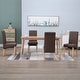 preview thumbnail 2 of 3, vidaXL Dining Chairs 4 pcs Brown Fabric