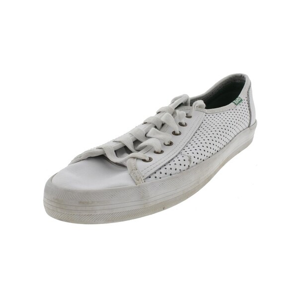 keds kickstart leather perforated
