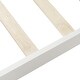 preview thumbnail 8 of 11, Twin Wood Platform Bed with Sleigh Headboard and Footboard Design