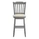 preview thumbnail 46 of 65, Eleanor Slat Back Wood Swivel Stool by iNSPIRE Q Classic