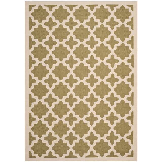 SAFAVIEH Courtyard Dorthey Indoor/ Outdoor Patio Backyard Rug