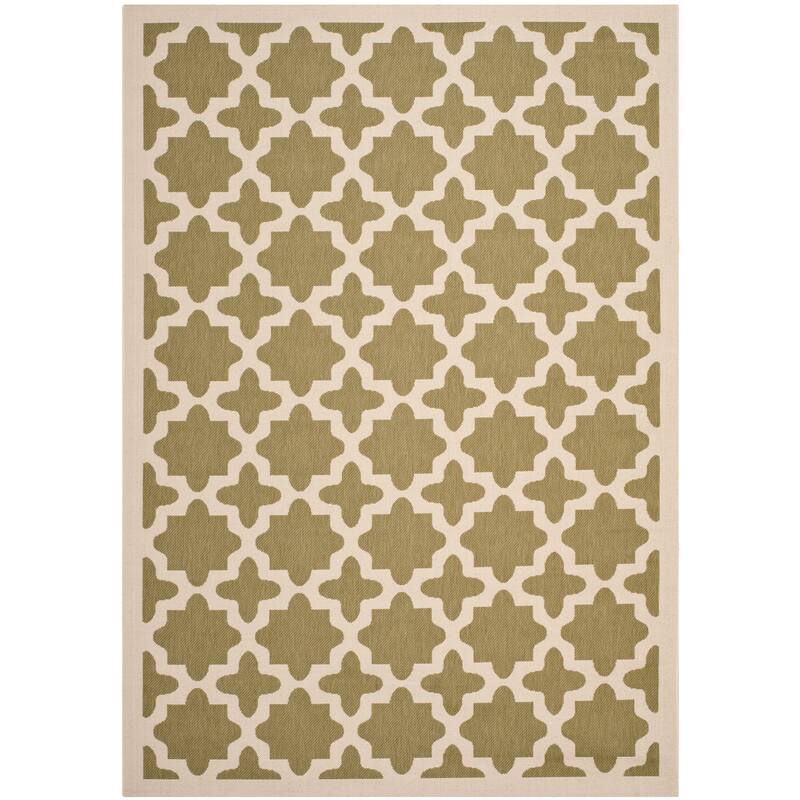 SAFAVIEH Courtyard Dorthey Indoor/ Outdoor Waterproof Patio Backyard Rug
