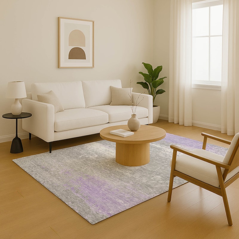 Premium Washable Super Soft Abstract Modern Mayfield Rug
