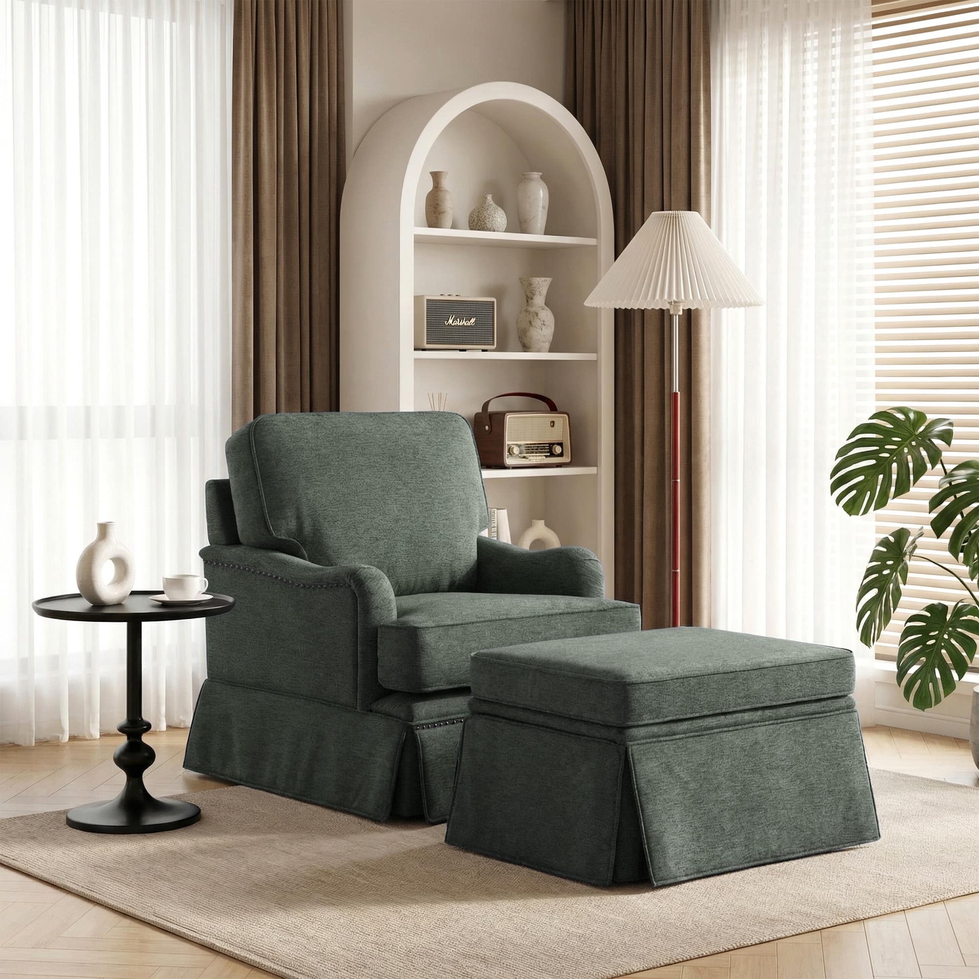 Option GREEN/Linen