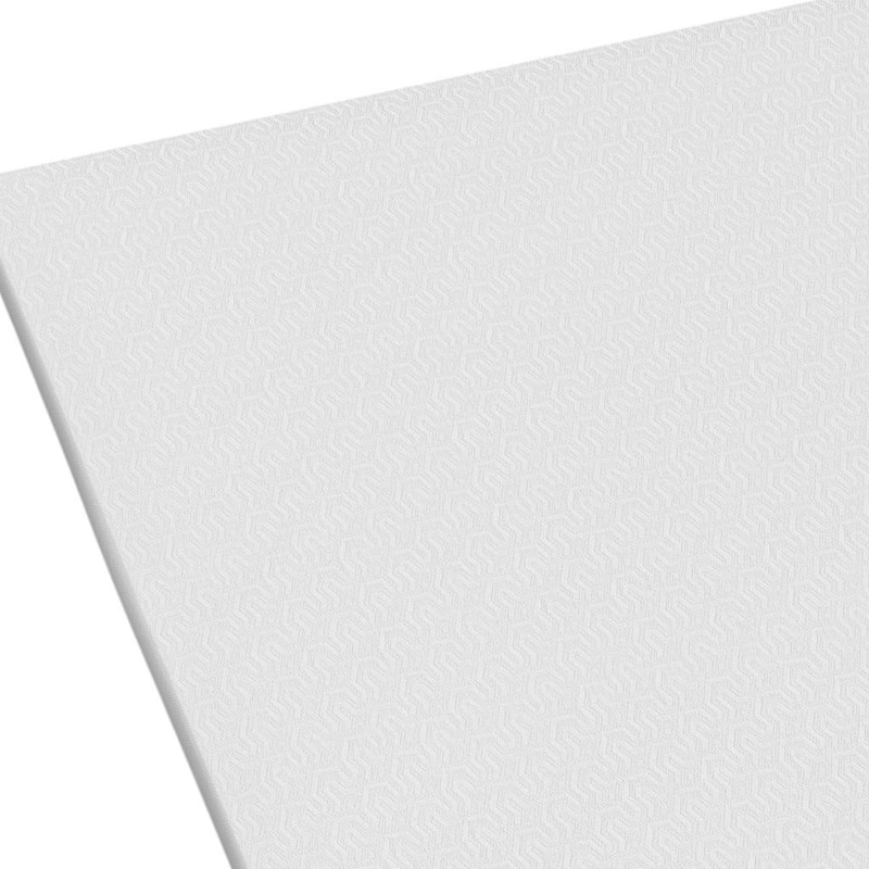 2" White Gel Memory Foam Twin Mattress Topper