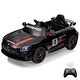 preview thumbnail 15 of 19, Ride on Car for Kids with Remote Contorl, 12V Licensed Benz AMG Black