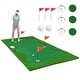 preview thumbnail 2 of 22, Costway 10 x 3.3/5 FT Golf Putting Green Professional Golf Training 10 x 5 FT