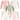Hudson Baby Toddler Girl Thermal Long Sleeve Tees 5pk, Soft Pink Sage Rose