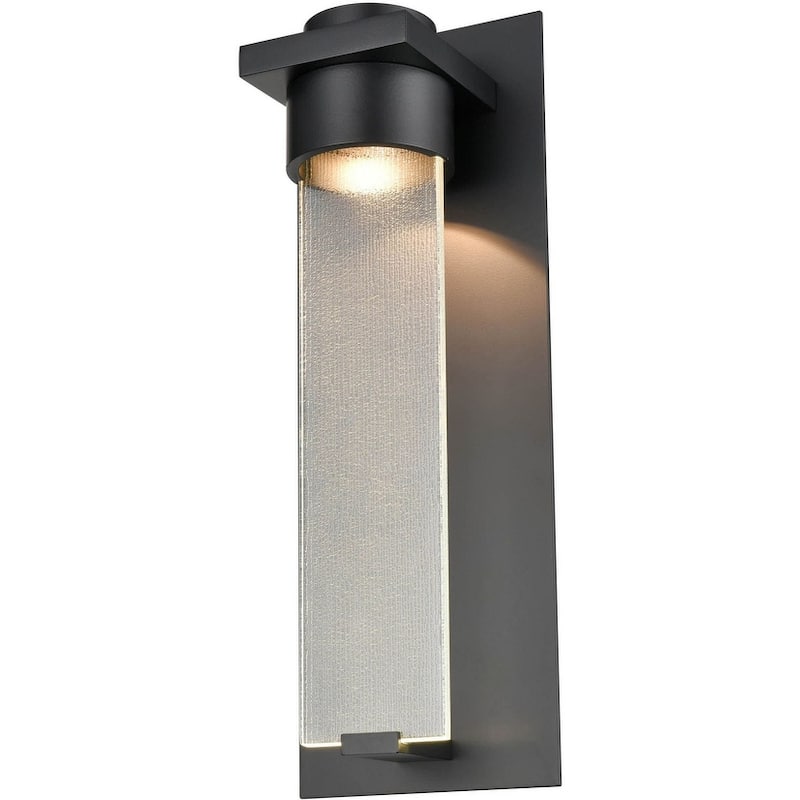 Millennium Lighting Amster 15" Tall LED Outdoor Wall Sconce with Frost