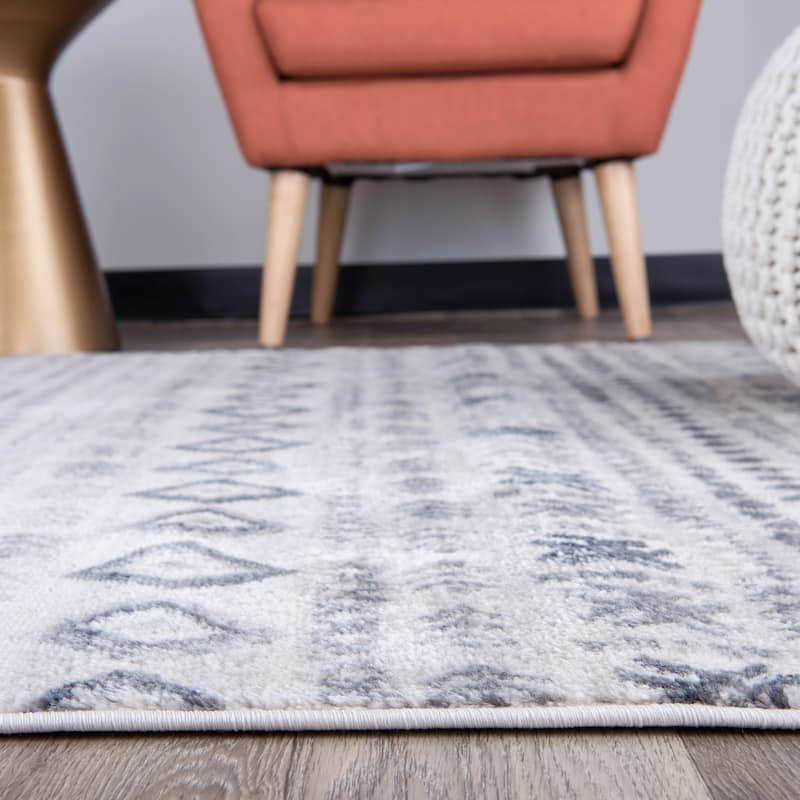 World Rug Gallery Tribal Bohemian Vintage Area Rug