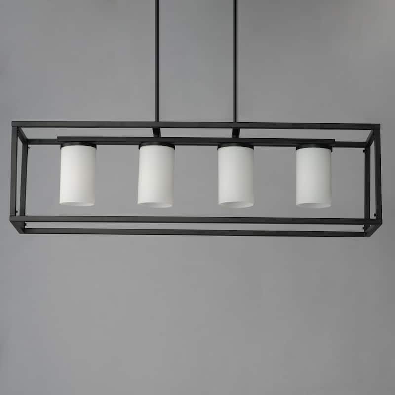 Maxim 10288 Lateral 4 Light 36" Wide Pillar Candle Linear Pendant