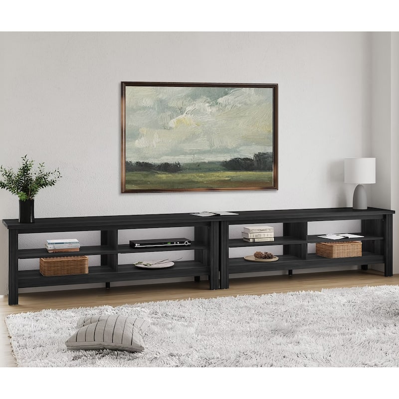 70 Inch TV Stand for 75'' TV, Classic Entertainment Center TV Console