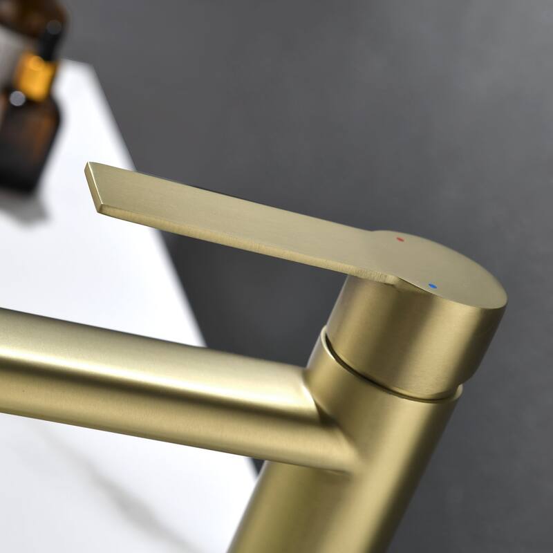 Single Handle Single Hole Bathroom Faucet