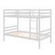 preview thumbnail 17 of 41, Twin Bunk Bed,Wooden,High Guardrail,Ladder,Kids Teens,Dorm Guest