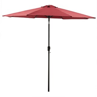 Shop Black Friday Deals On 9 Ft Market Umbrella With Tilt Overstock 26262739
