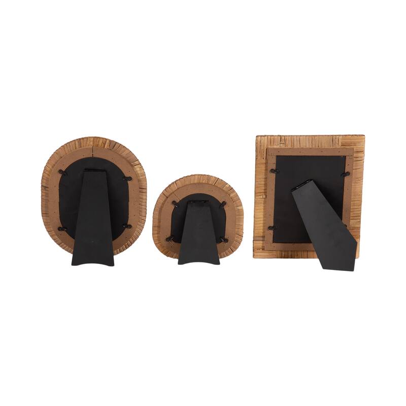 Kate and Laurel Rahfy Tabletop Picture Frame Set