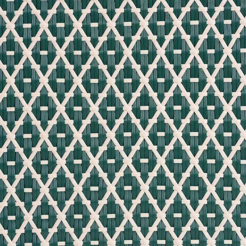 Mattie Natural Rattan Round Bistro Dining Table - Handwoven Cafe-Style Accent Table for Kitchen or Indoor/Outdoor Lounge