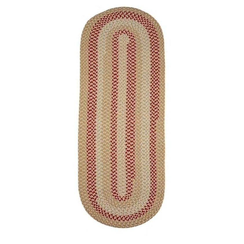 Rhody Rug Mission Hill Indoor/Outdoor Braided Area Rug