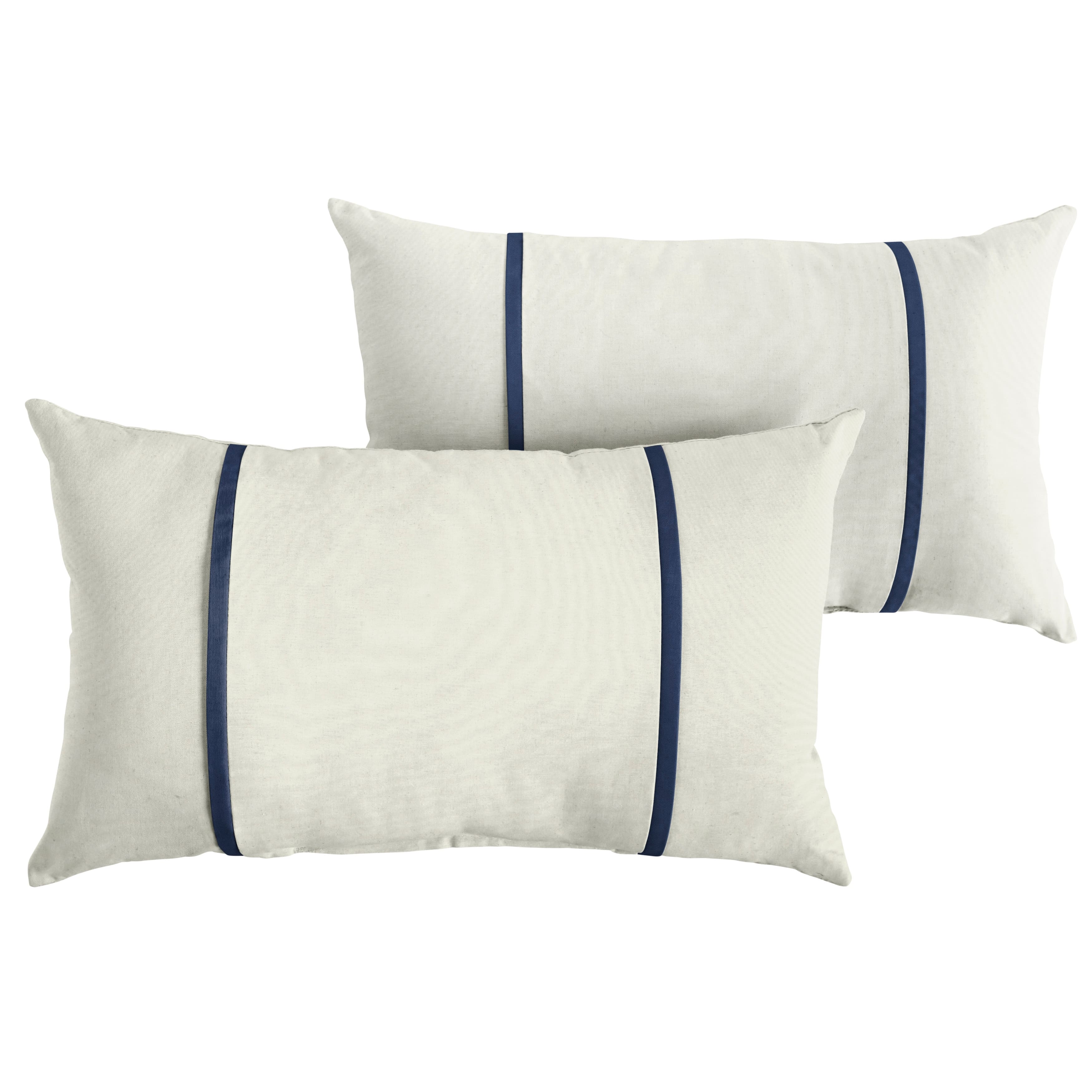 Option Sunbrella - Canvas Natural/Canvas Navy