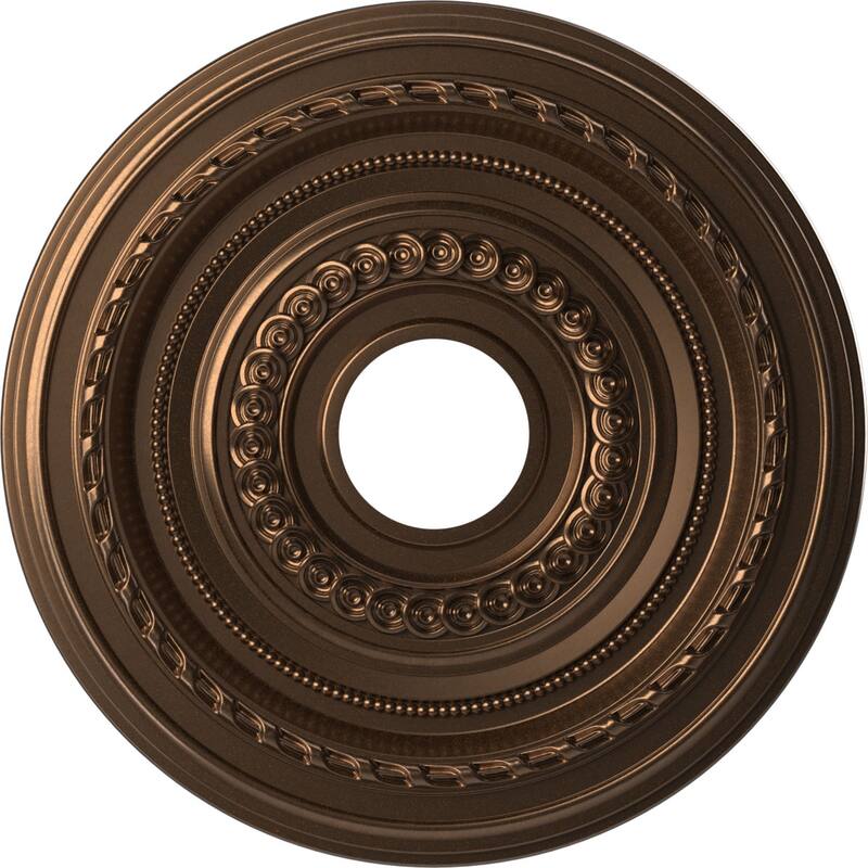 3 1/2" Inside Diameter - Cole Thermoformed PVC Ceiling Medallion