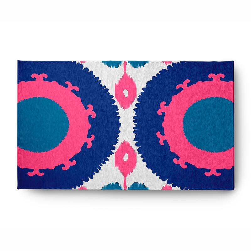 Boho Soft Chenille Rug - 3' x 5' - Pink