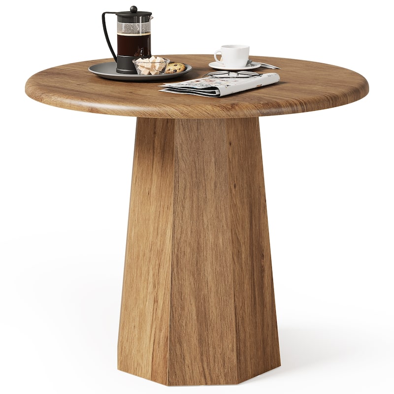 31" Round Pedestal Dining Table