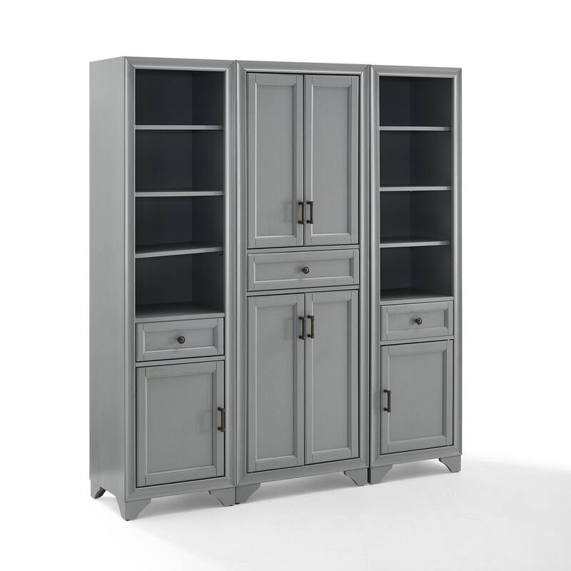 Crosley Tara 3Pc Pantry Set - 59.75 W x 15 D x 67.75 H