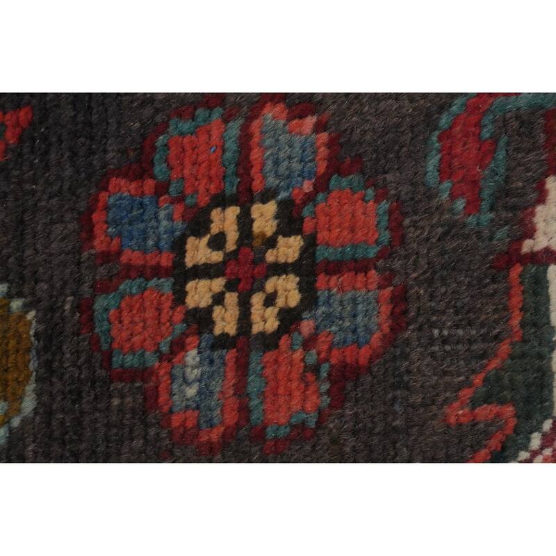 Hand Knotted Oriental 100% Wool Carpet Traditional Medallion Red Heriz Area Rug - 11' 7'' X 8' 11''