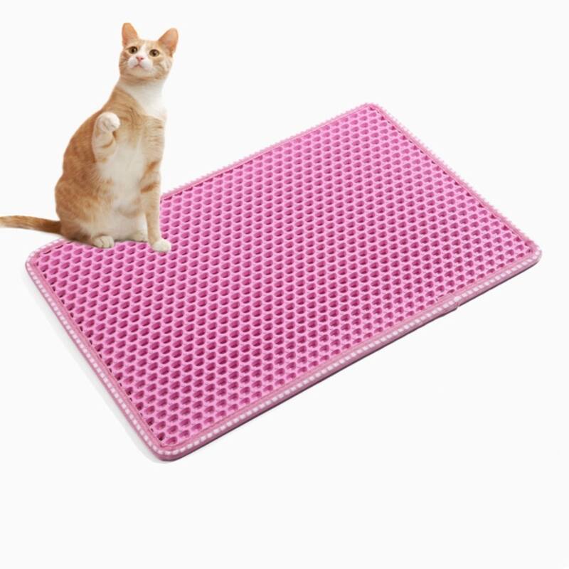 Cat Litter Mat Kitty Litter Trapping Mat Double Layer Mats