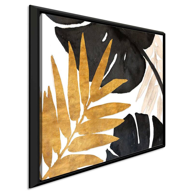 "Modern Tropics II" Print on Floating Canvas