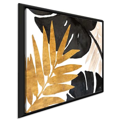 "Modern Tropics II" Print on Floating Canvas