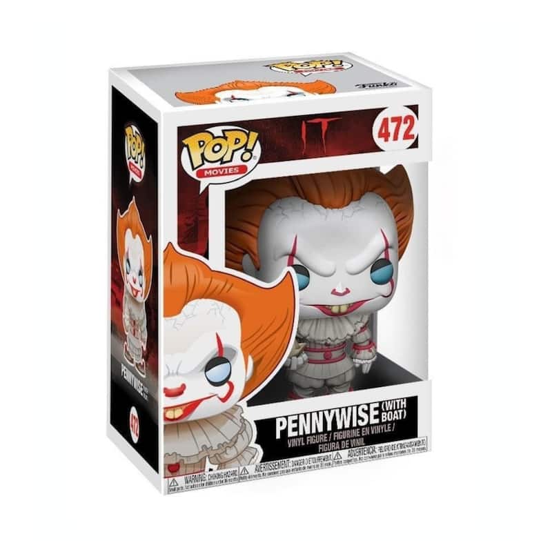 Funko Pop! It Pennywise Clown with Boat #472