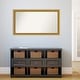preview thumbnail 13 of 191, Wall Mirror Choose Your Custom Size - Extra Large, Townhouse Gold Wood