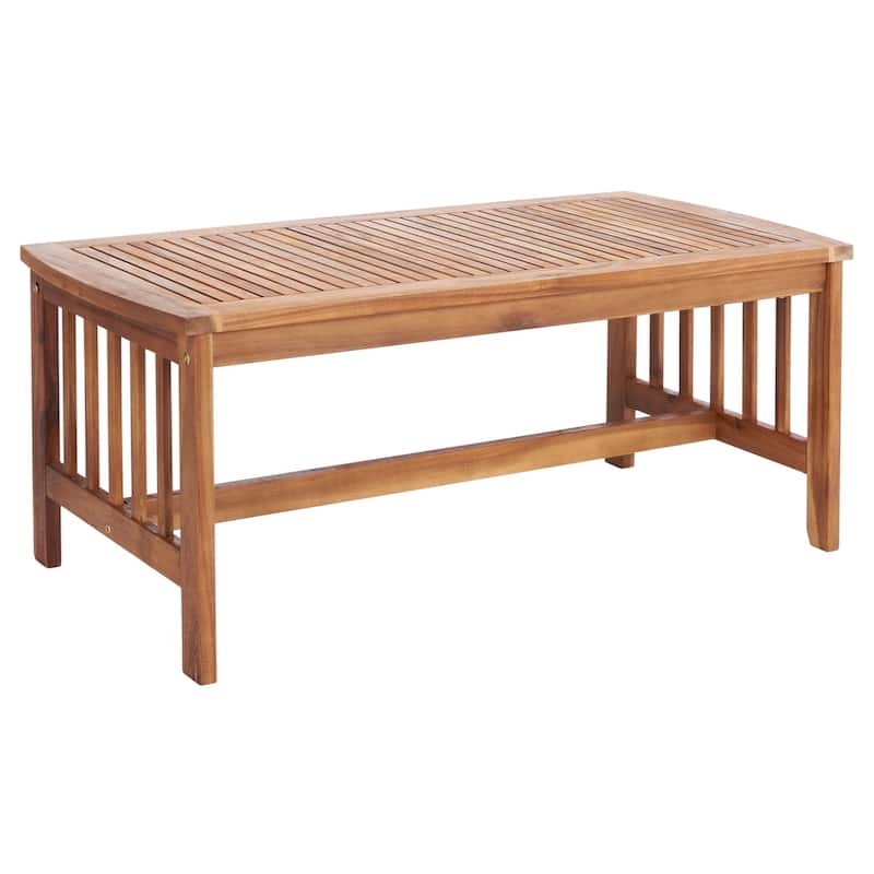 SAFAVIEH Outdoor Rocklin 4-piece Conversation Patio Set
