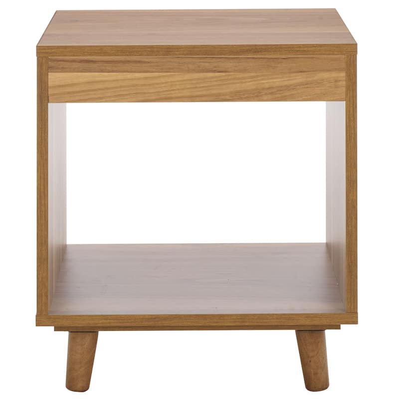SAFAVIEH Home Yona Open Shelf Accent Table - 16"W x 14"D x 18"H