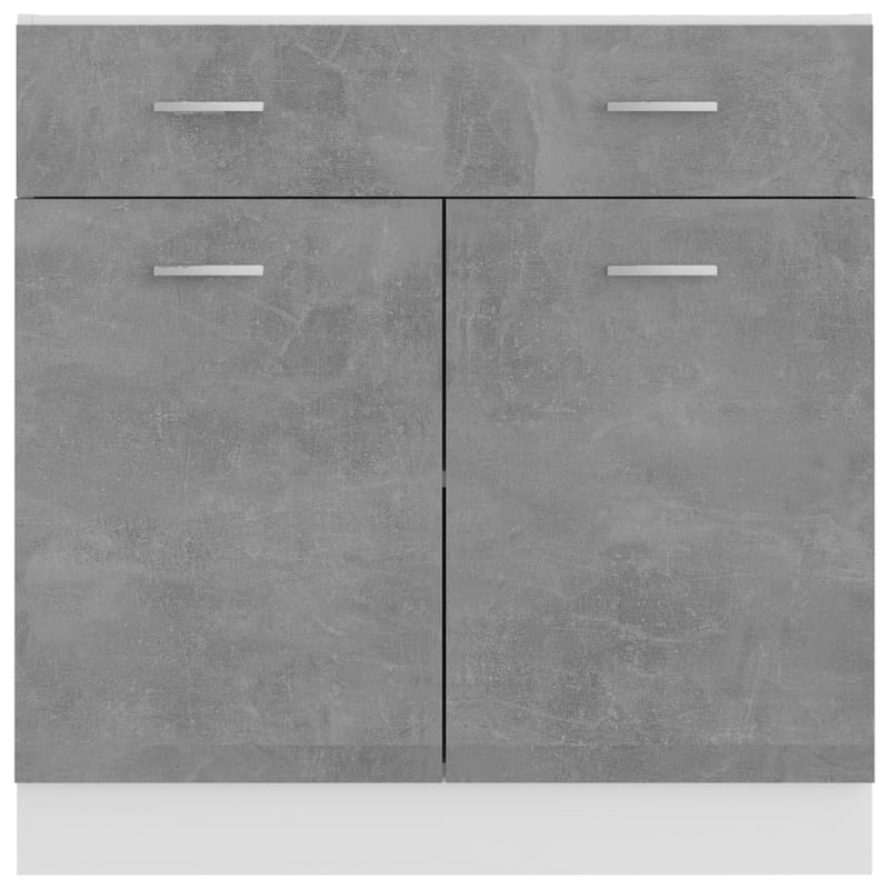 vidaXL Kitchen Cabinet Storage Cupboard Under Sink Organizer Engineered Wood