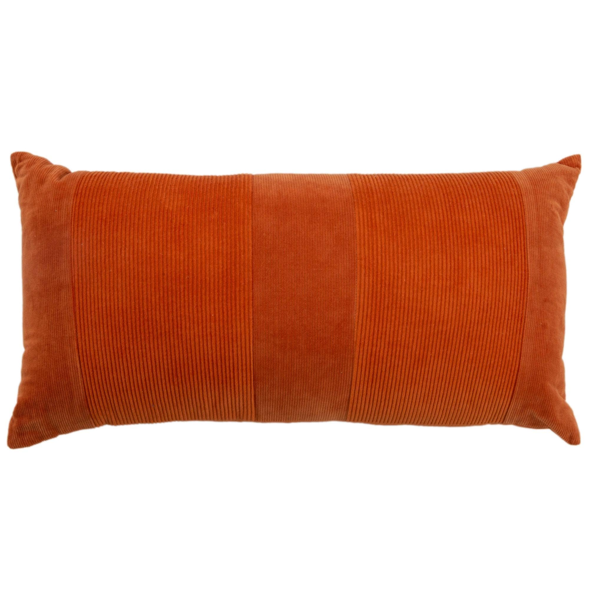 Rizzy Home Solid Color Cotton Velvet Modern Throw Pillow