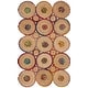 preview thumbnail 6 of 19, SAFAVIEH Handmade Cape Cod Arline Coastal Jute Rug 3' x 5' - Red/Natural - Rectangle