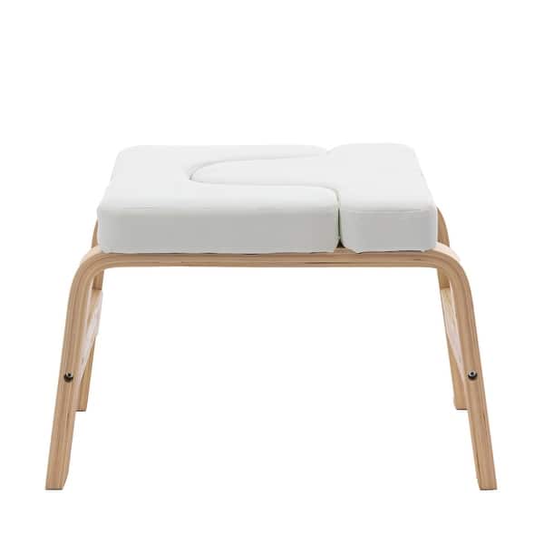 slide 5 of 7, Yoga Inversion stool for Strengthen Core Beige
