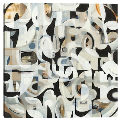In the Maze by Liz Jardine Canvas Art Print