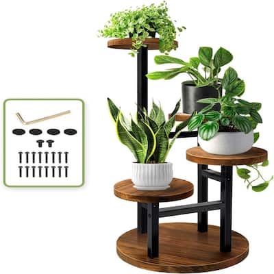 4 Tier Corner Plant Stand