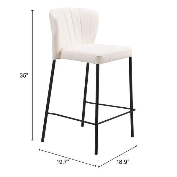 Linz Counter Stool Cream