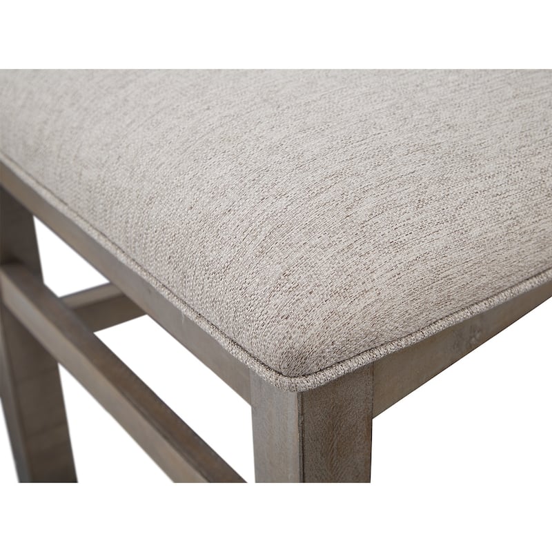 Magnussen Home Tinley Park Dove Tail Grey Upholstered Side Chair Two Pack - 20''W x 23.38''D x 38.5''H