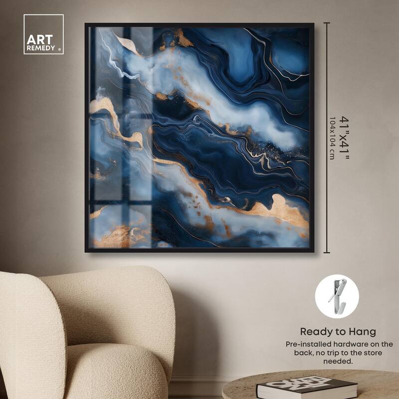Deep Sea Geode IV Shadowbox by Art Remedy